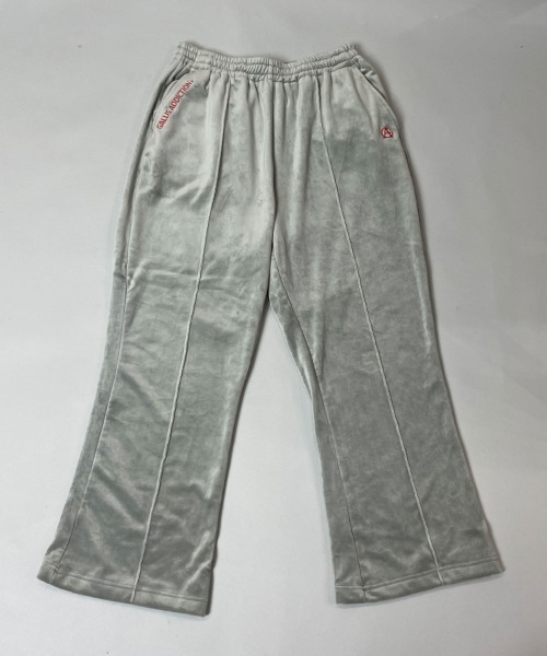 GALLIS ADDICTION（ガリスアディクション）の「GA FUR-VELOR PANTS/ベロア イージーパンツ（スウェットパンツ・メンズ・ブラック/グレー・M/L）」の11枚目の写真