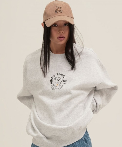 ISTKUNST（イストクンスト）の「【UNISEX】ISTKUNST／WBU LOGO プルオーバー　2256205（スウェット・レディース・ライトグレー/ネイビー/アイボリー・SMALL/MEDIUM/LARGE）」の16枚目の写真