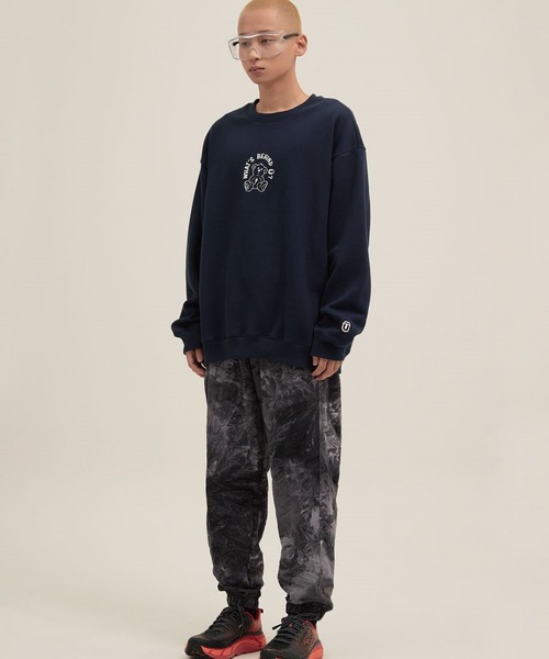 ISTKUNST（イストクンスト）の「【UNISEX】ISTKUNST／WBU LOGO プルオーバー　2256205（スウェット・レディース・ライトグレー/ネイビー/アイボリー・SMALL/MEDIUM/LARGE）」の6枚目の写真