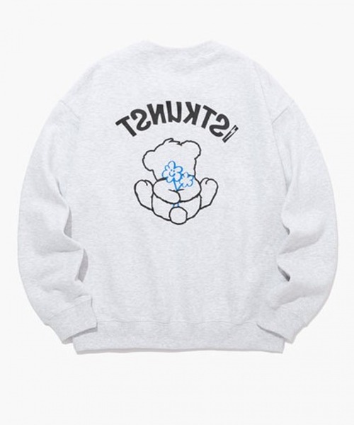 ISTKUNST（イストクンスト）の「【UNISEX】ISTKUNST／WBU LOGO プルオーバー　2256205（スウェット・レディース・ライトグレー/ネイビー/アイボリー・SMALL/MEDIUM/LARGE）」の5枚目の写真