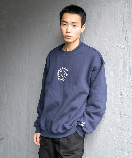 ISTKUNST（イストクンスト）の「【UNISEX】ISTKUNST／WBU LOGO プルオーバー　2256205（スウェット・レディース・ライトグレー/ネイビー/アイボリー・SMALL/MEDIUM/LARGE）」の22枚目の写真