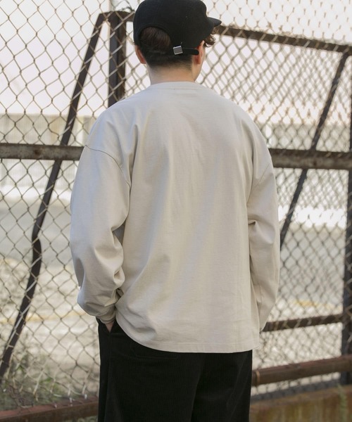 SENSE OF PLACE by URBAN RESEARCH（センスオブプレイスバイアーバンリサーチ）の「【別注】Ryo Kaneyasu×SENSE OF PLACE　ロングTシャツ C（Tシャツ/カットソー・メンズ・ナチュラル・MEDIUM/LARGE）」の5枚目の写真