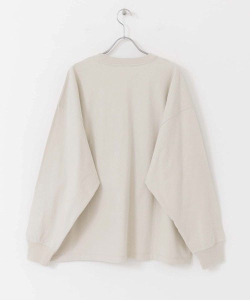 SENSE OF PLACE by URBAN RESEARCH（センスオブプレイスバイアーバンリサーチ）の「【別注】Ryo Kaneyasu×SENSE OF PLACE　ロングTシャツ C（Tシャツ/カットソー・メンズ・ナチュラル・MEDIUM/LARGE）」の11枚目の写真