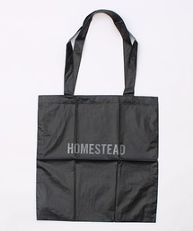 HOME STEADトートバッグ メタリック