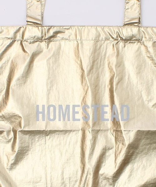 GEORGE'S（ジョージズ）の「HOME STEADトートバッグ メタリック（トートバッグ・レディース・グリーン/ブラック/ゴールド/シルバー/ホワイト・FREE）」の9枚目の写真