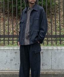 EULLA(GE)NEP WARM JERSEY CPO BLOUSON(u])
