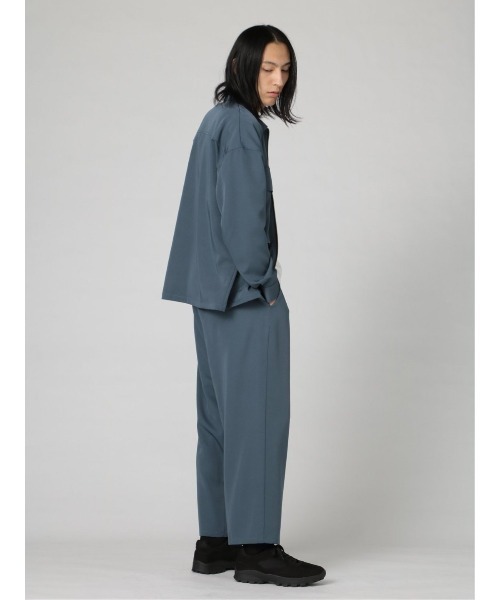 semantic design(セマンティックデザイン)の「【ストレッチ】セマンティックデザイン CPO セットアップ 長袖ルーズシャツ(セットアップパンツございます)(セットアップ・メンズ・ブラック/ブルー/グリーン・MEDIUM/LARGE)」の17枚目の写真