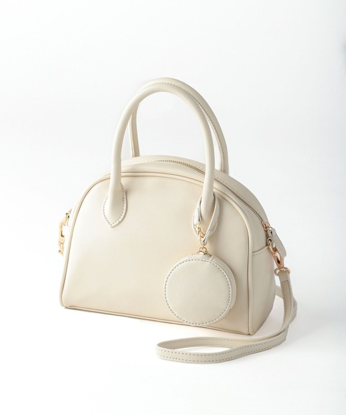 Heather（ヘザー）の「ポーチSETハンエンボストン　270919（ボストンバッグ・レディース・ブラック/ブラウン/アイボリー・ONE SIZE）」の18枚目の写真