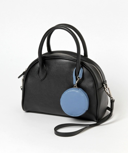 Heather（ヘザー）の「ポーチSETハンエンボストン　270919（ボストンバッグ・レディース・ブラック/ブラウン/アイボリー・ONE SIZE）」の7枚目の写真