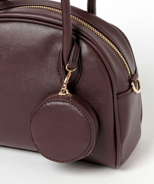 Heather（ヘザー）の「ポーチSETハンエンボストン　270919（ボストンバッグ・レディース・ブラック/ブラウン/アイボリー・ONE SIZE）」の19枚目の写真