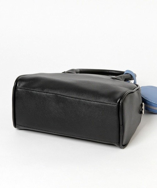 Heather（ヘザー）の「ポーチSETハンエンボストン　270919（ボストンバッグ・レディース・ブラック/ブラウン/アイボリー・ONE SIZE）」の5枚目の写真