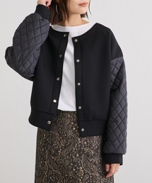 BONbazaar（ボンバザール）の「キルティングスリーブダンボールライトブルゾン（ブルゾン）」