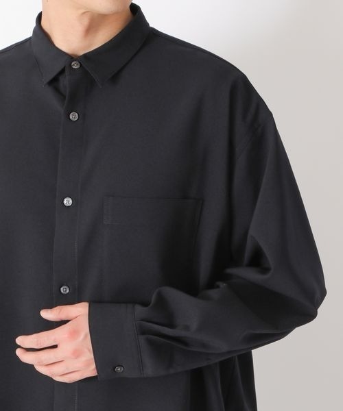 LOWRYS FARM（ローリーズファーム）の「クリアトロヨークシャツ　267566（シャツ/ブラウス・メンズ・ネイビー/グレー/グリーン/ベージュ・MEDIUM/LARGE）」の14枚目の写真