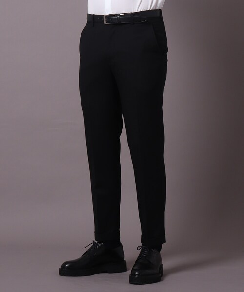 DRESSTERIOR（ドレステリア）の「◆Super100's ドレスパンツ（スーツパンツ・メンズ・ブラック/ダークネイビー・85/76/79/82）」の4枚目の写真