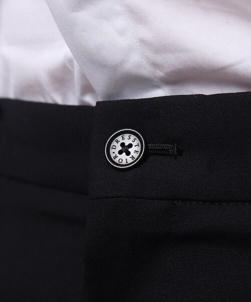 DRESSTERIOR（ドレステリア）の「◆Super100's ドレスパンツ（スーツパンツ・メンズ・ブラック/ダークネイビー・85/76/79/82）」の7枚目の写真