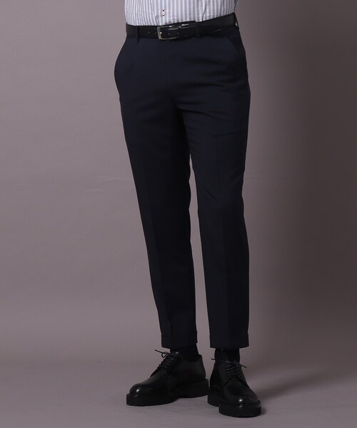 DRESSTERIOR（ドレステリア）の「◆Super100's ドレスパンツ（スーツパンツ・メンズ・ブラック/ダークネイビー・85/76/79/82）」の8枚目の写真