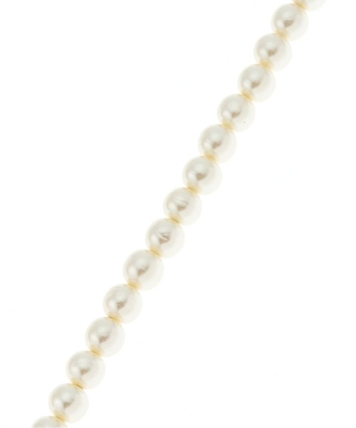 JOURNAL STANDARD relume（ジャーナルスタンダード　レリューム）の「《追加3》RELUME 大粒ガラスパールネックレス40CM◆（ネックレス・レディース・ホワイト・FREE）」の6枚目の写真