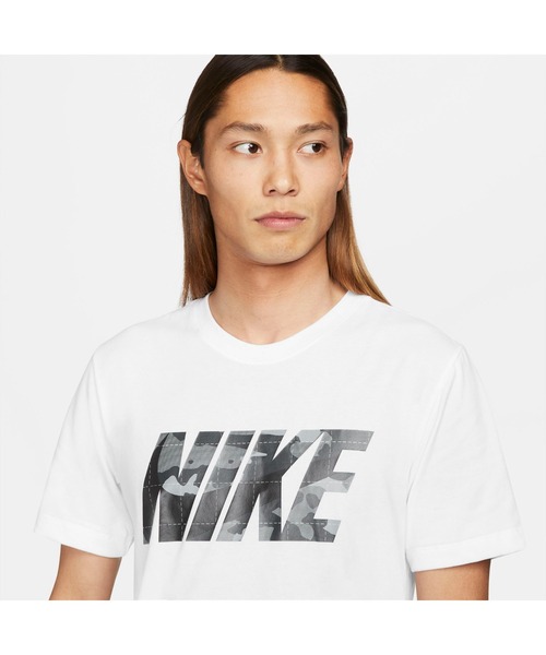 NIKE（ナイキ）の「ナイキ NIKE ナイキ DF カモ グラフィック S/S Tシャツ（Tシャツ/カットソー・メンズ・ホワイト/サンドグレー/ブラック・M/L/LL/S/3L）」の11枚目の写真