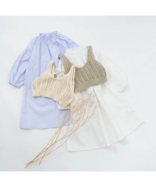 ✨極美品✨apres les cours ジャケット&ワンピース　パール　120 セール】/コートワンピース（ワンピース）｜apres les cours