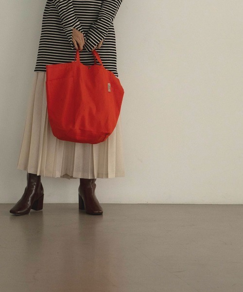 marjour（マージュール）の「2HANDLE TOTE BAG（トートバッグ・レディース・オレンジ・FREE）」の10枚目の写真