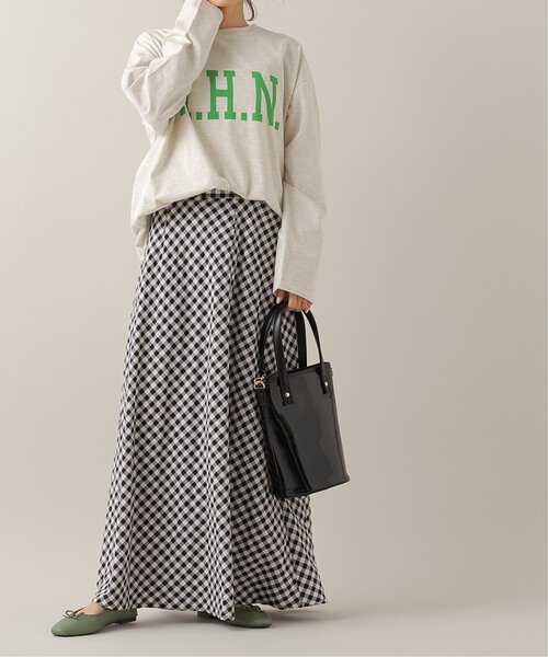 frames RAY CASSIN（フレームスレイカズン）の「ロゴプリントロンT（Tシャツ/カットソー・レディース・オフホワイト/オートミール・FREE）」の9枚目の写真