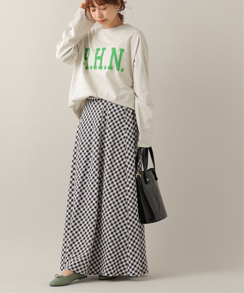 frames RAY CASSIN（フレームスレイカズン）の「ロゴプリントロンT（Tシャツ/カットソー・レディース・オフホワイト/オートミール・FREE）」の10枚目の写真