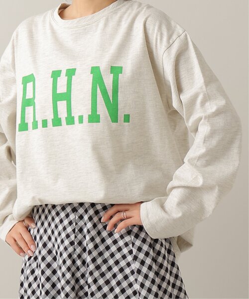 frames RAY CASSIN（フレームスレイカズン）の「ロゴプリントロンT（Tシャツ/カットソー・レディース・オフホワイト/オートミール・FREE）」の11枚目の写真