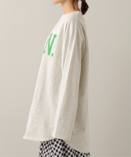 frames RAY CASSIN（フレームスレイカズン）の「ロゴプリントロンT（Tシャツ/カットソー・レディース・オフホワイト/オートミール・FREE）」の13枚目の写真