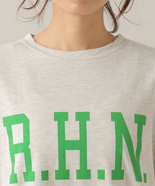 frames RAY CASSIN（フレームスレイカズン）の「ロゴプリントロンT（Tシャツ/カットソー・レディース・オフホワイト/オートミール・FREE）」の16枚目の写真