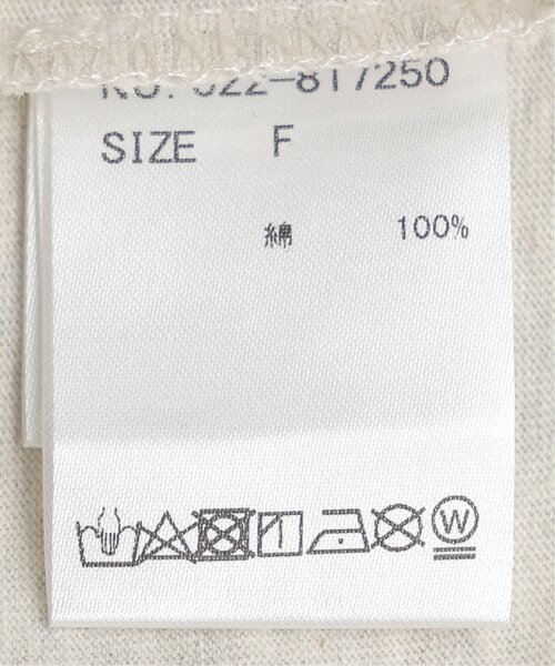 frames RAY CASSIN（フレームスレイカズン）の「ロゴプリントロンT（Tシャツ/カットソー・レディース・オフホワイト/オートミール・FREE）」の22枚目の写真