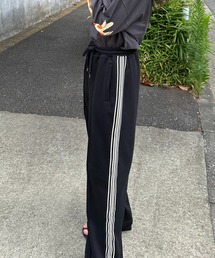 AS KNOW AS plus | ●ロゴ刺繍ルーズスウェットパンツ　【2023AWアイテム】(スウェットパンツ)