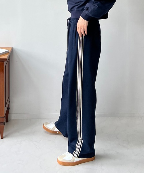 セール】○ロゴ刺繍ルーズスウェットパンツ セットアップ可能