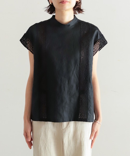 NOMBRE IMPAIR（ノンブルアンペール）の「リネン×レース フレンチ 