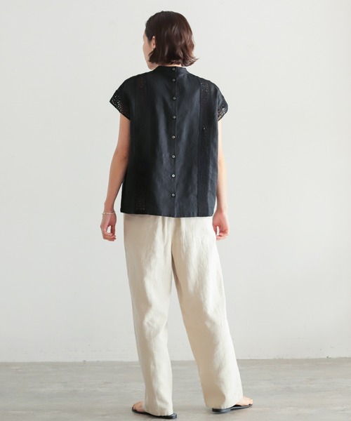 NOMBRE IMPAIR（ノンブルアンペール）の「リネン×レース フレンチ 