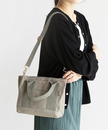 GeeRA | 仕分け上手な2WAYキャンバスミニトート(トートバッグ)