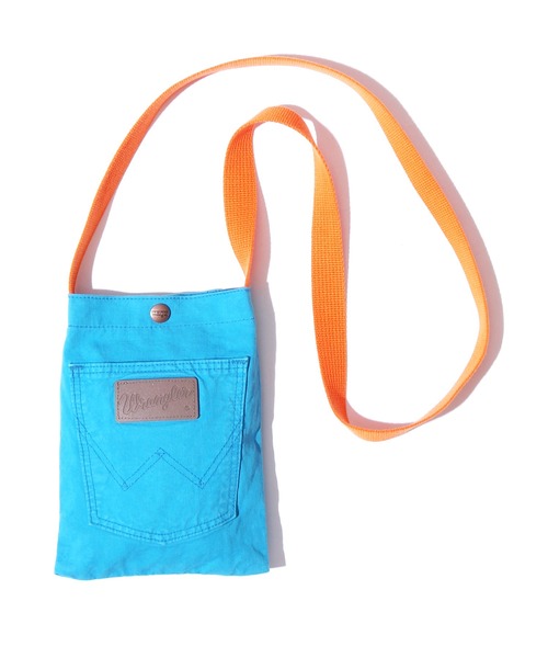 Wrangler（ラングラー）の「WRANGLER/ラングラー MINI SHOULDER BAG ミニショルダーバッグ カラー（ショルダーバッグ・メンズ・サックスブルー/ブルー/インディゴブルー/イエロー/オフホワイト・FREE）」の18枚目の写真