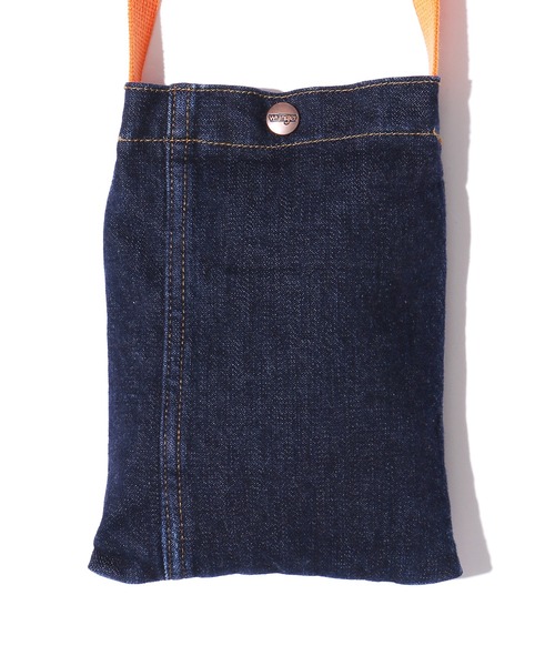 Wrangler（ラングラー）の「WRANGLER/ラングラー MINI SHOULDER BAG ミニショルダーバッグ カラー（ショルダーバッグ・メンズ・サックスブルー/ブルー/インディゴブルー/イエロー/オフホワイト・FREE）」の13枚目の写真