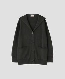 [新品]マーガレットハウエル　 セーラーカラーカーディガン リネンコットンシルク 新品]マーガレットハウエル セーラーカラーカーディガン リネン