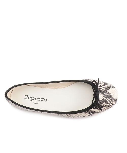 Repetto(レペット)の「【日本限定】PYTHON , BALLERINA / V086PYTO_New Size(バレエシューズ・レディース・ブラック・40/38/39/35/36/37/34)」の4枚目の写真