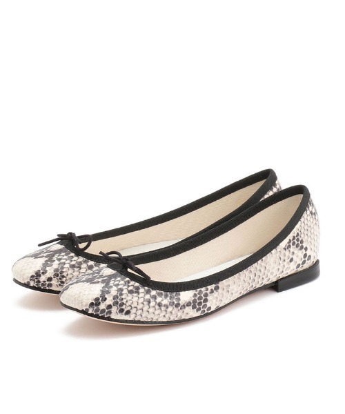 Repetto(レペット)の「【日本限定】PYTHON , BALLERINA / V086PYTO_New Size(バレエシューズ・レディース・ブラック・40/38/39/35/36/37/34)」の2枚目の写真