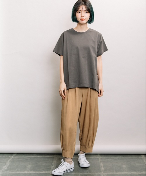refinedworks(リファインドワークス)の「裾タックバルーンパンツ(その他パンツ・レディース・カーキ/キャメル/チャコールグレー・FREE)」の19枚目の写真