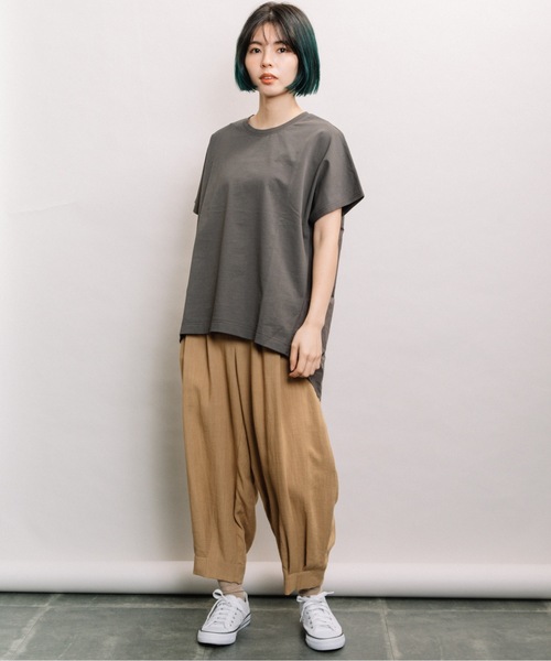 refinedworks(リファインドワークス)の「裾タックバルーンパンツ(その他パンツ・レディース・カーキ/キャメル/チャコールグレー・FREE)」の20枚目の写真