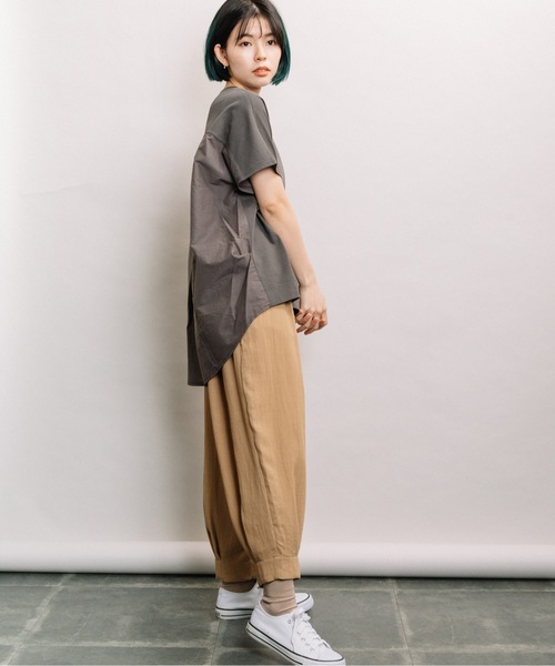 refinedworks(リファインドワークス)の「裾タックバルーンパンツ(その他パンツ・レディース・カーキ/キャメル/チャコールグレー・FREE)」の21枚目の写真