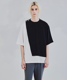 tk.TAKEO KIKUCHI | フロントフラシカットソー(Tシャツ/カットソー)
