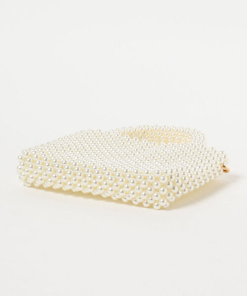 Ray BEAMS（レイビームス）の「bLicensceLL × Ray BEAMS / 別注 ビーズ ミニバッグ（ハンドバッグ・レディース・ホワイト/その他・ONE SIZE）」の7枚目の写真