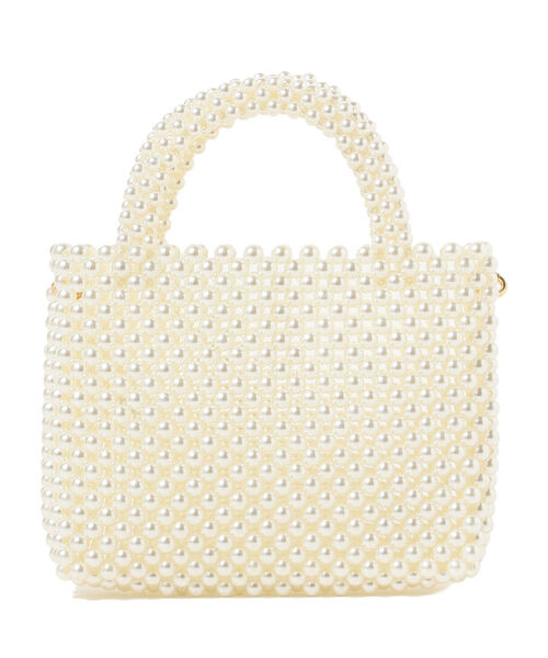 Ray BEAMS（レイビームス）の「bLicensceLL × Ray BEAMS / 別注 ビーズ ミニバッグ（ハンドバッグ・レディース・ホワイト/その他・ONE SIZE）」の16枚目の写真