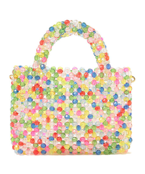 Ray BEAMS（レイビームス）の「bLicensceLL × Ray BEAMS / 別注 ビーズ ミニバッグ（ハンドバッグ・レディース・ホワイト/その他・ONE SIZE）」の17枚目の写真