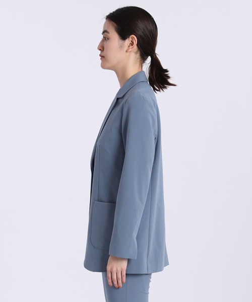 INED CLARO（イネドクラロ）の「2ボタンテーラードジャケット（テーラードジャケット・レディース・サンドグレー/ベージュ/ブルー・9号/7号）」の8枚目の写真