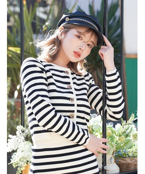 Dボタンレザーキャスケット（キャスケット）｜Darich（ダーリッチ）の