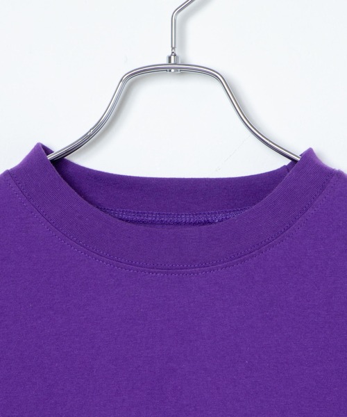 EXIEEE（イグジー）の「ナイロン切り替えロンＴ（Tシャツ/カットソー・レディース・ブラック/ホワイト/パープル・SMALL/MEDIUM/LARGE）」の11枚目の写真